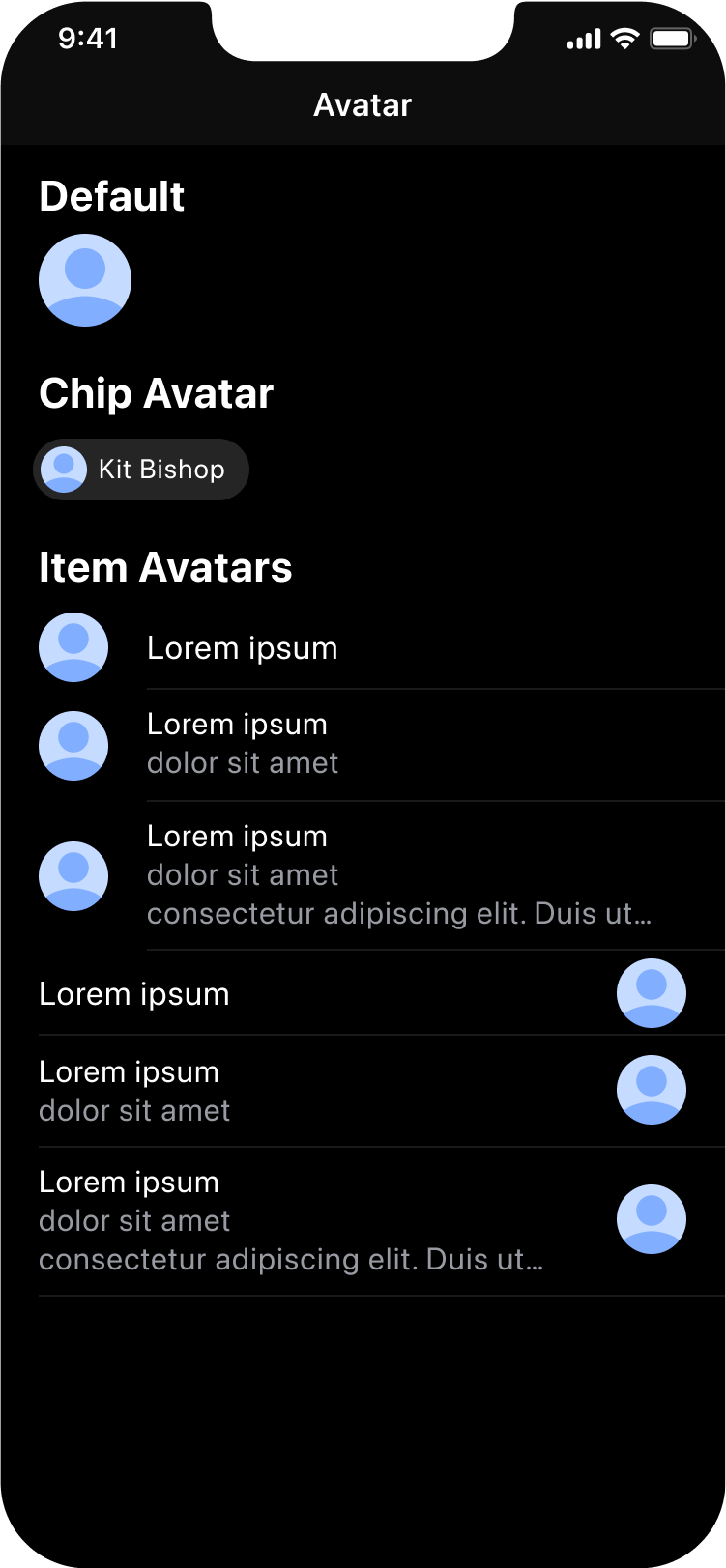 phone interface